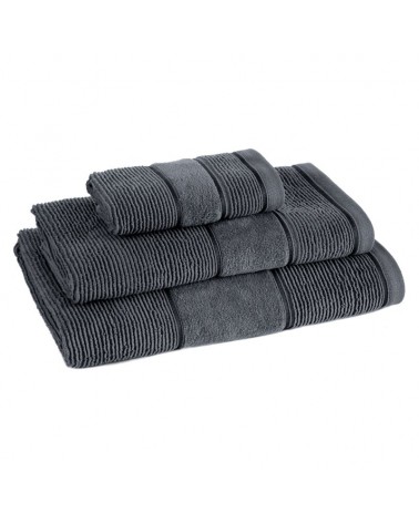 Ręcznik bawełna 70x140 Emma stalowy Eurofirany