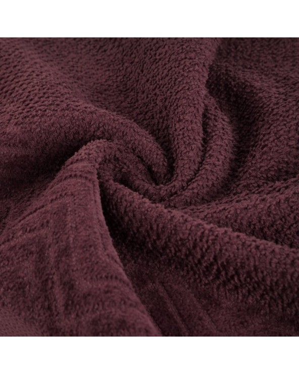 Ręcznik bawełna 70x140 Loren bordowy Eurofirany