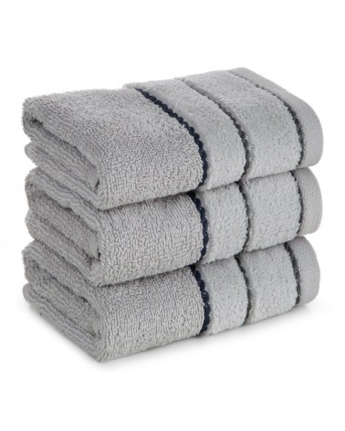 Ręcznik bawełna 50x90 Nel srebrny Eurofirany