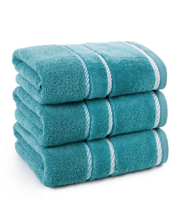Ręcznik bawełna 50x90 Nel ciemnoturkusowy Eurofirany