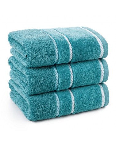 Ręcznik bawełna 50x90 Nel ciemnoturkusowy Eurofirany