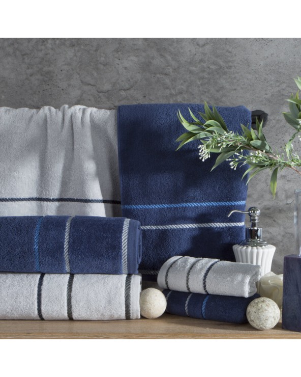 Ręcznik bawełna 50x90 Nel ciemnoturkusowy Eurofirany