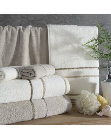 Ręcznik bawełna 30x50 Nel czarny Eurofirany