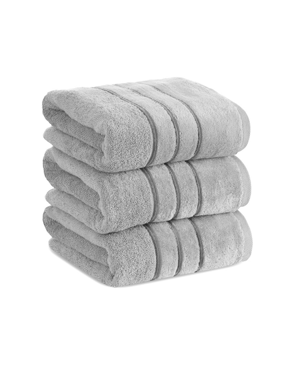Ręcznik bawełna 70x140 Sibel srebrny Eurofirany Ręcznik bawełna 70x140 Sibel srebrny Eurofirany