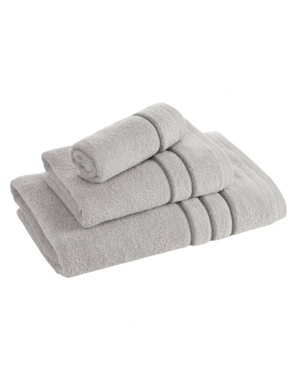 Ręcznik bawełna 70x140 Sibel srebrny Eurofirany Ręcznik bawełna 70x140 Sibel srebrny Eurofirany