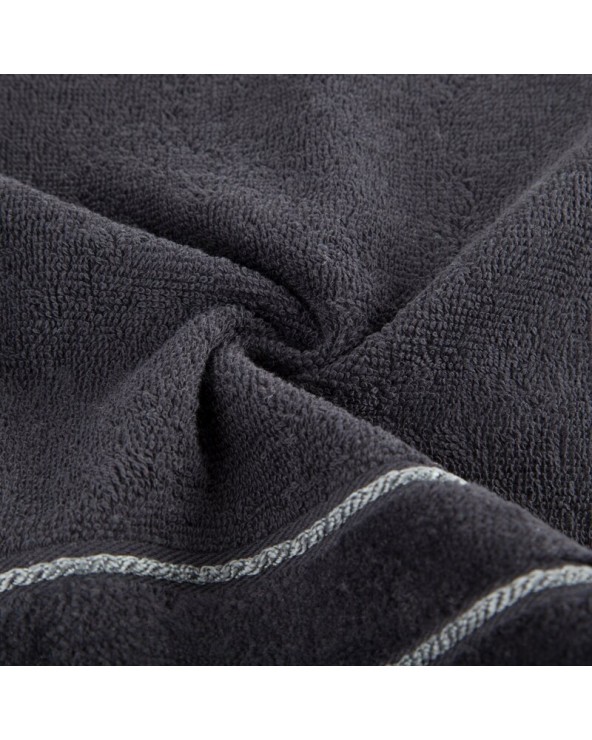 Ręcznik bawełna 70x140 Sibel czarny Eurofirany Ręcznik bawełna 70x140 Sibel czarny Eurofirany