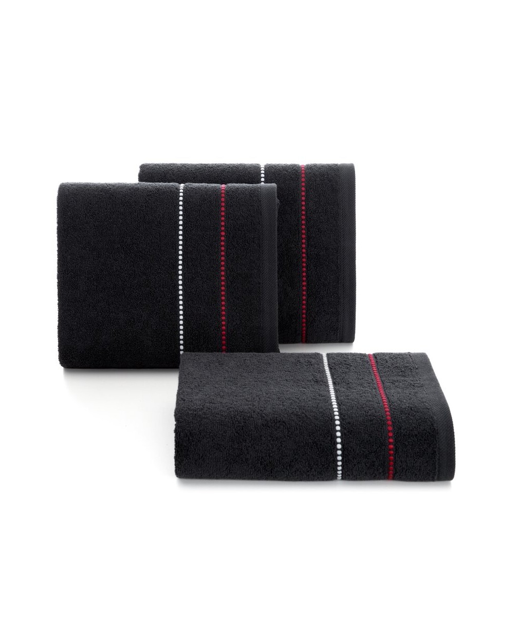 Ręcznik bawełna 70x140 Suzi czarny Eurofirany