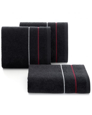 Ręcznik bawełna 70x140 Suzi czarny Eurofirany
