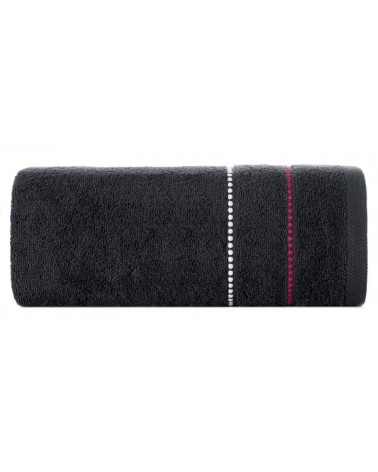 Ręcznik bawełna 70x140 Suzi czarny Eurofirany