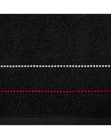 Ręcznik bawełna 70x140 Suzi czarny Eurofirany