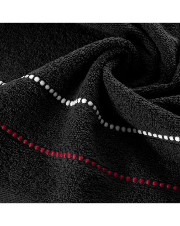 Ręcznik bawełna 70x140 Suzi czarny Eurofirany