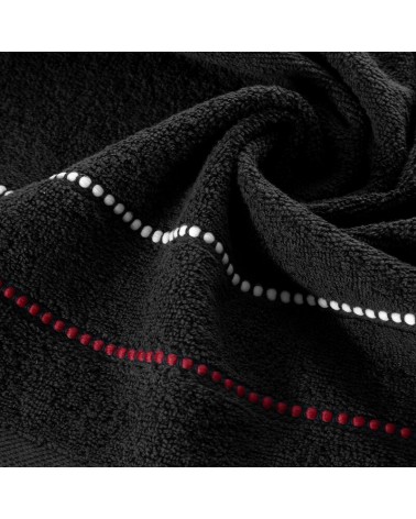 Ręcznik bawełna 70x140 Suzi czarny Eurofirany