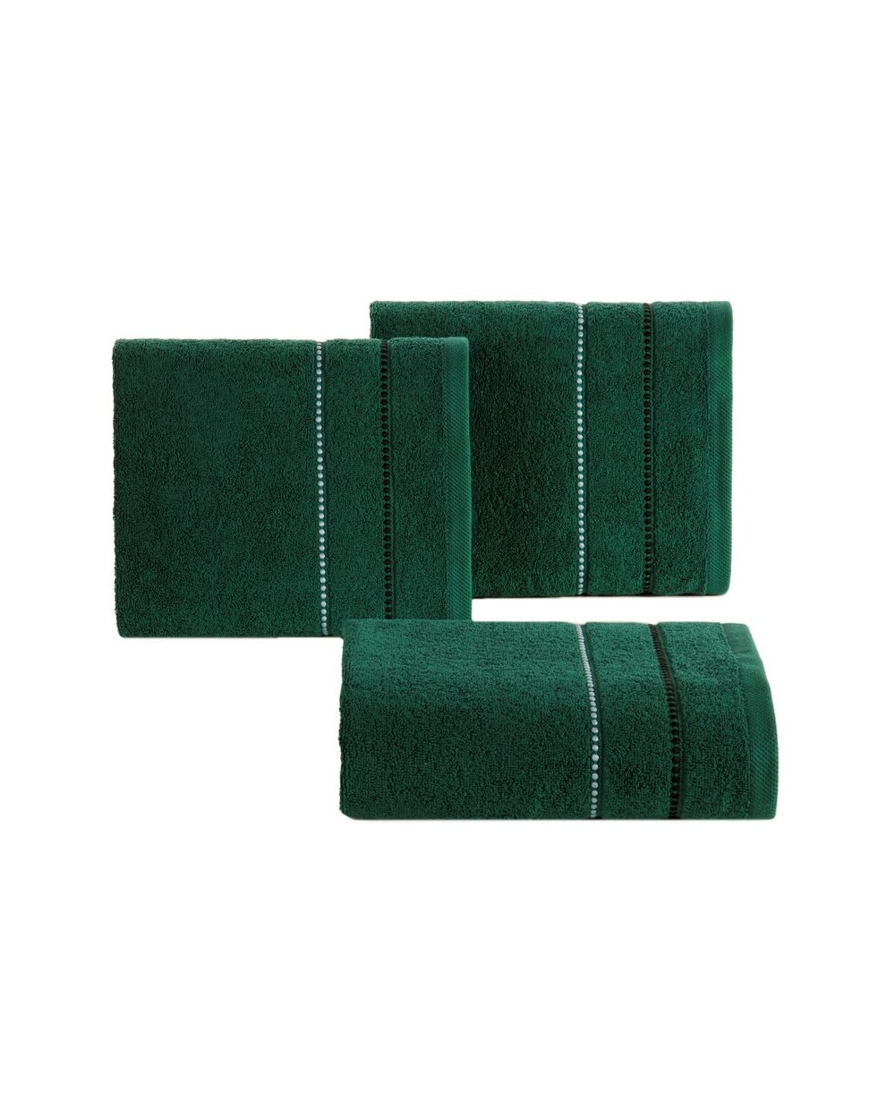 Ręcznik bawełna 70x140 Suzi ciemnozielony Eurofirany