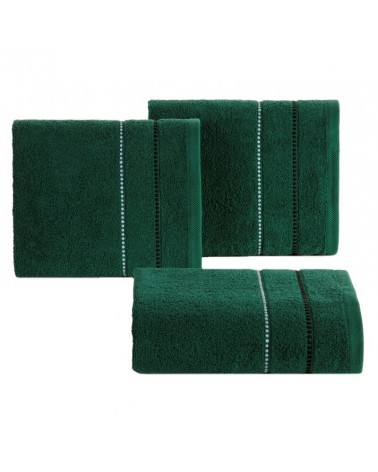 Ręcznik bawełna 70x140 Suzi ciemnozielony Eurofirany