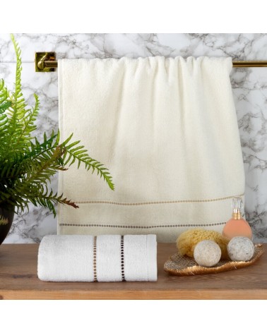 Ręcznik bawełna 70x140 Suzi ciemnozielony Eurofirany