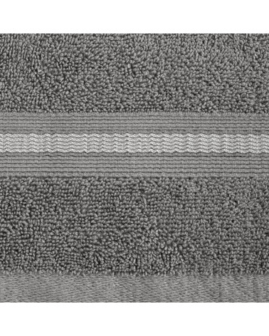 Ręcznik bawełna 70x140 Tris stalowy Eurofirany