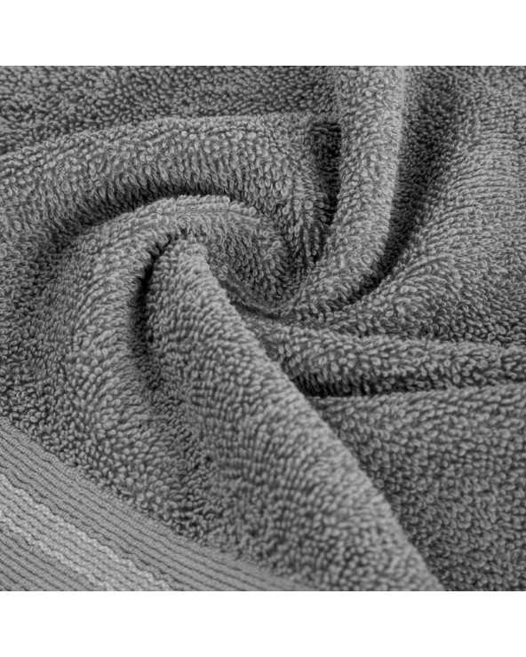 Ręcznik bawełna 70x140 Tris stalowy Eurofirany