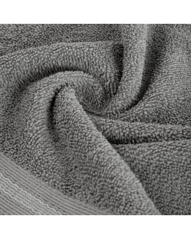 Ręcznik bawełna 70x140 Tris stalowy Eurofirany