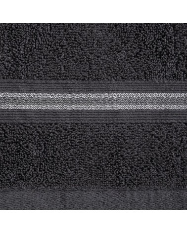 Ręcznik bawełna 70x140 Tris czarny Eurofirany