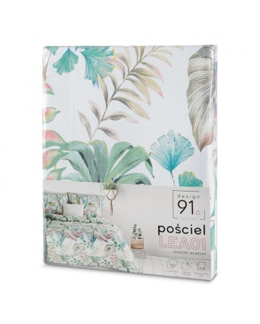 Pościel polycotton 160x200 + 2x70x80 Lea 1 Eurofirany