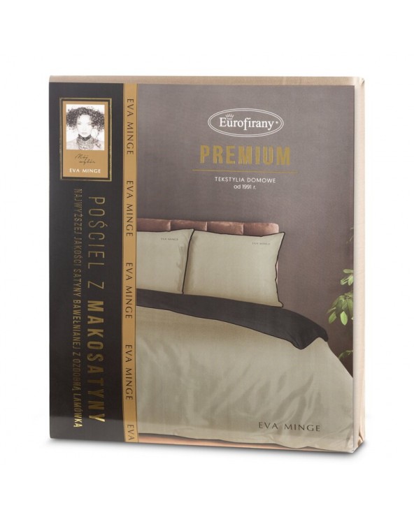 Pościel makosatyna 160x200 + 2x70x80 Eva 8 Eurofirany