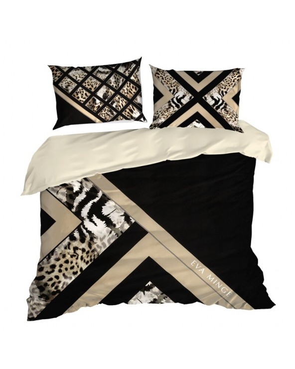 Pościel makosatyna 200x220 + 2x70x80 Eva 2 Eurofirany