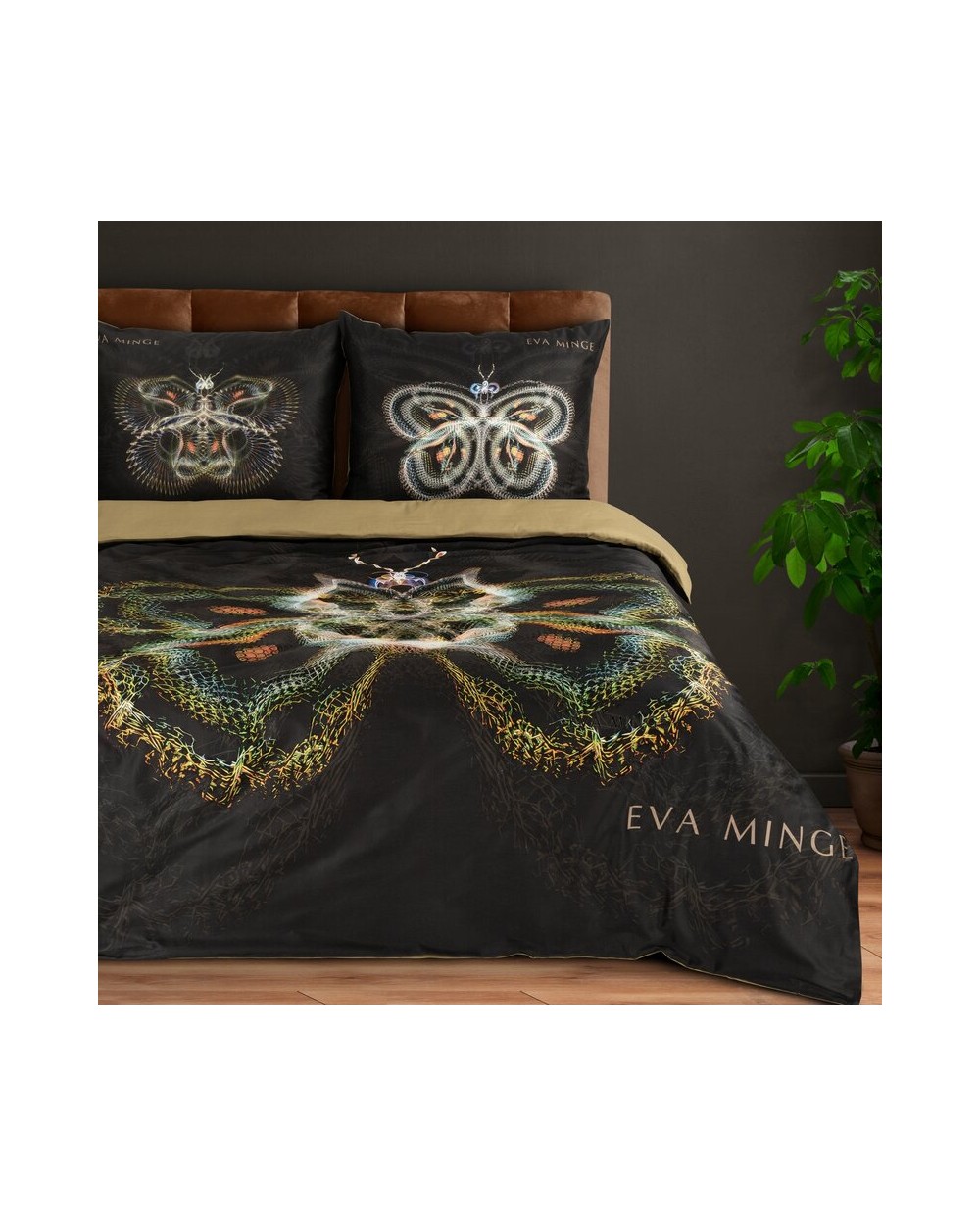 Pościel makosatyna 200x220 + 2x70x80 Eva 11 Eurofirany