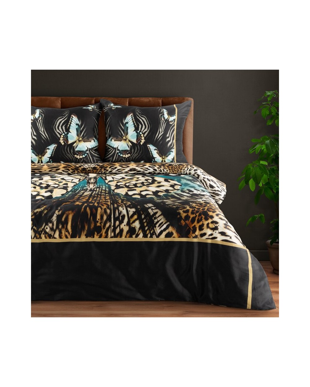 Pościel makosatyna 160x200 + 2x70x80 Eva 15 Eurofirany