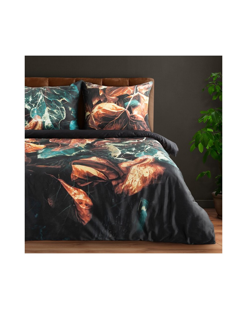 Pościel makosatyna 200x220 + 2x70x80 Eva 16 Eurofirany