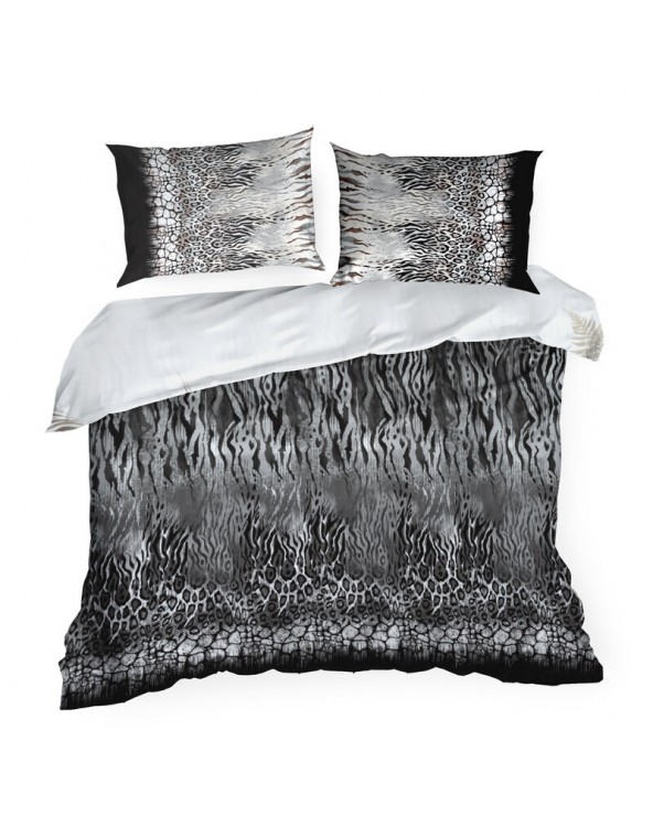 Pościel makosatyna 160x200 + 2x70x80 Eva 17 Eurofirany