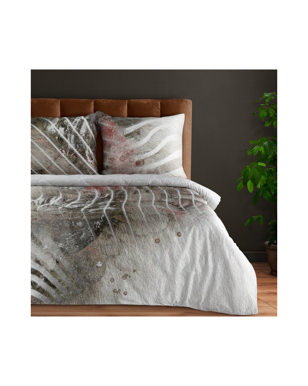 Pościel makosatyna 200x220 + 2x70x80 Eva 19 Eurofirany