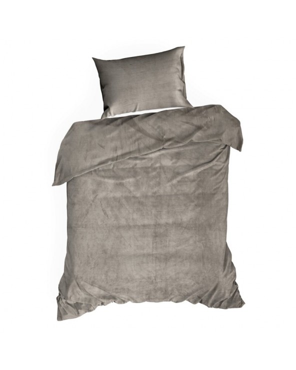 Pościel polarowa 160x200 + 2x70x80 Flano 2 beżowa Eurofirany