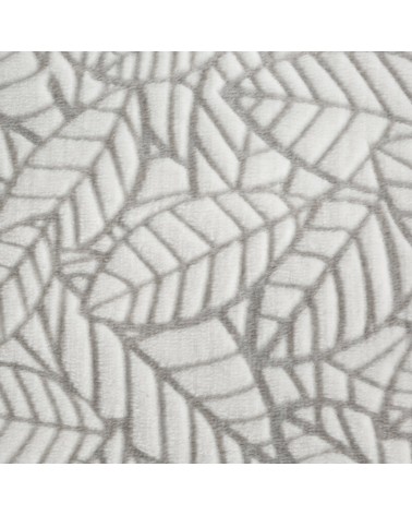 Pościel polarowa 160x200 + 2x70x80 Flano 3 biała/srebrna Eurofirany