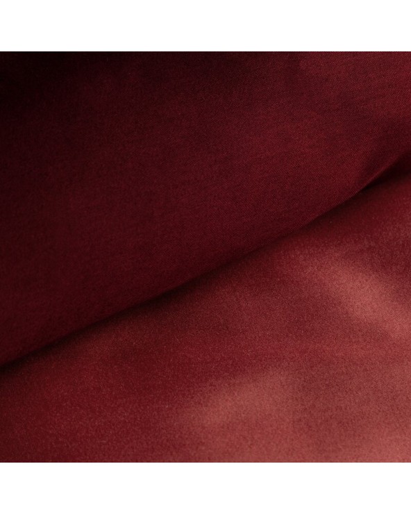 Pościel satyna bawełniana 140x200 + 1x70x80 Lunara bordowa/marsala Eurofirany