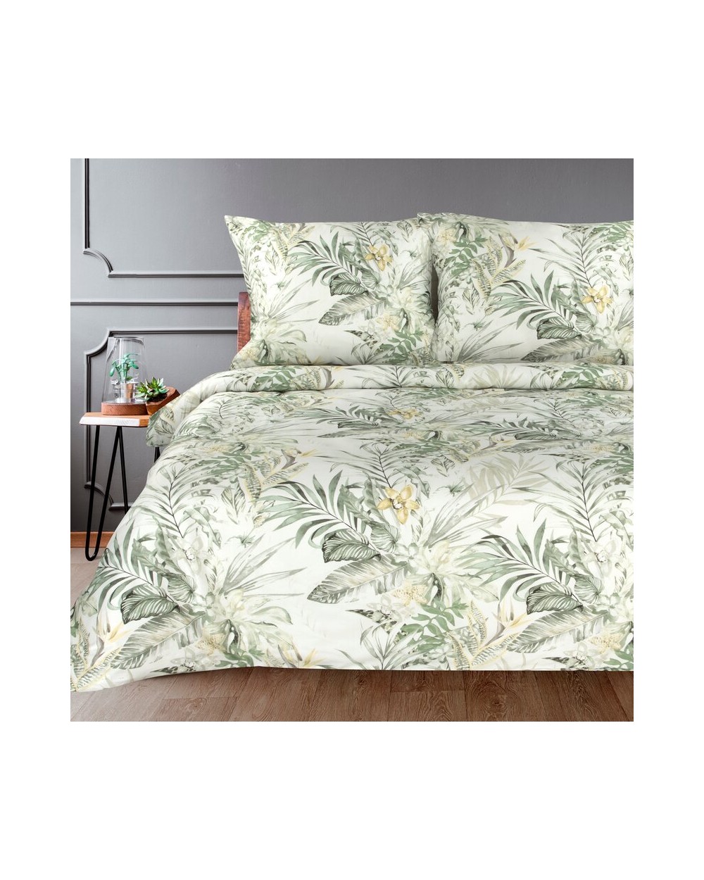 Pościel satyna bawełna 200x220 + 2x70x80 Nika 40 Eurofirany