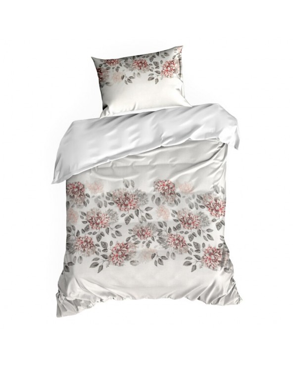 Pościel satyna bawełna 140x200 + 1x70x80 Nika 43 Eurofirany