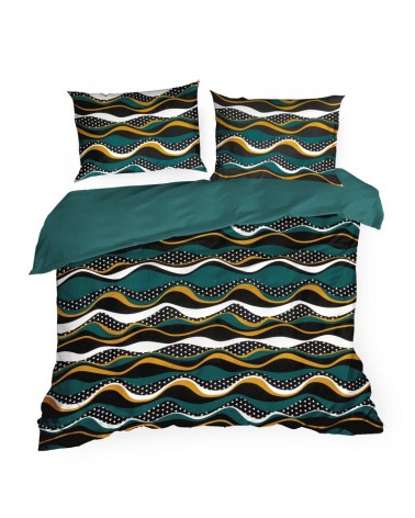 Pościel satyna bawełna 140x200 + 1x70x80 Nika 50 Eurofirany