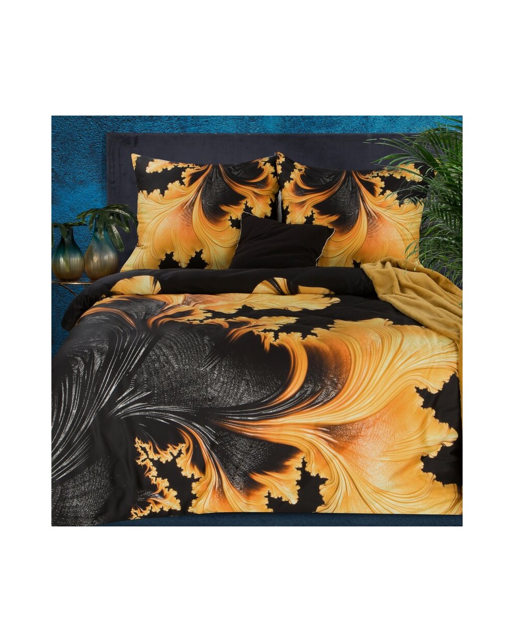 Pościel makosatyna 200x220 + 2x70x80 Reina 19 Eurofirany