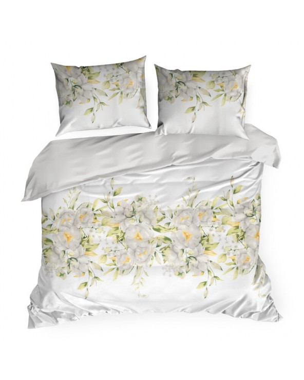 Pościel satyna bawełniana 160x200 + 2x70x80 Spring 22 Eurofirany