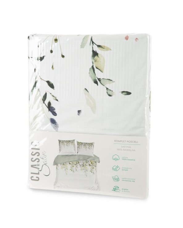 Pościel satyna bawełniana 160x200 + 2x70x80 Spring 23 Eurofirany