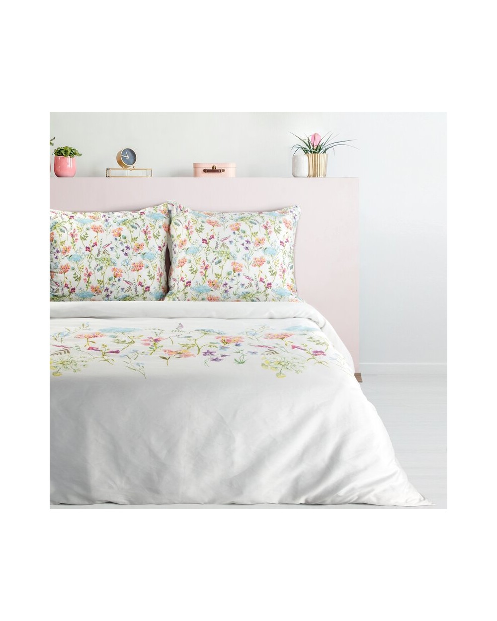 Pościel satyna bawełniana 160x200 + 2x70x80 Spring 24 Eurofirany