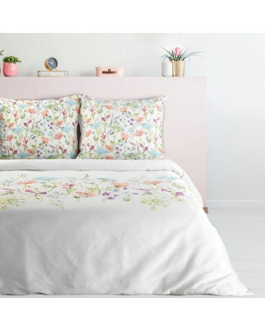 Pościel satyna bawełniana 160x200 + 2x70x80 Spring 24 Eurofirany