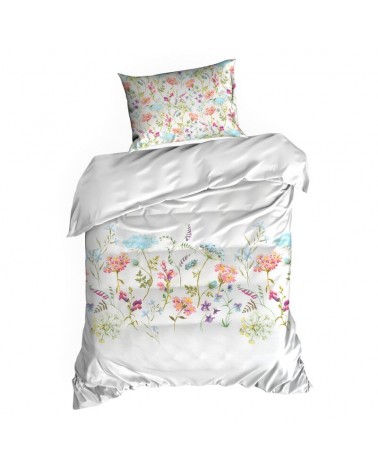 Pościel satyna bawełniana 160x200 + 2x70x80 Spring 24 Eurofirany