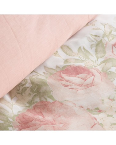 Pościel satyna bawełniana 200x220 + 2x70x80 Spring 25 Eurofirany