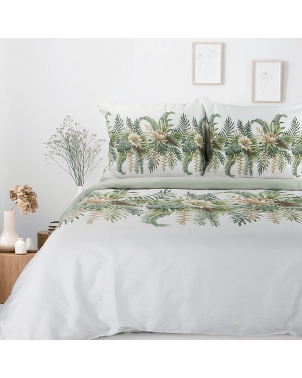 Pościel satyna bawełniana 160x200 + 2x70x80 Spring 30 Eurofirany