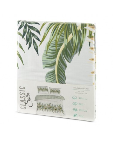 Pościel satyna bawełniana 160x200 + 2x70x80 Spring 30 Eurofirany