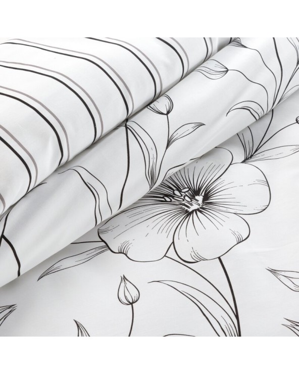 Pościel satyna bawełniana 160x200 + 2x70x80 Spring 33 Eurofirany