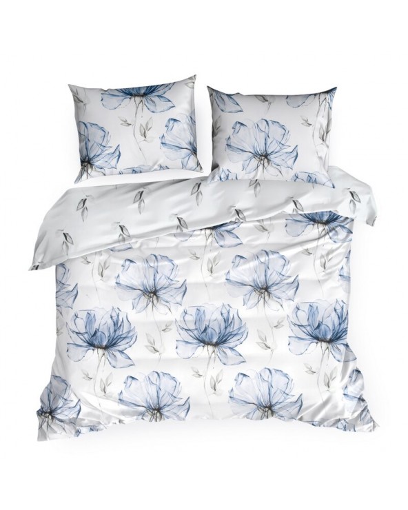 Pościel satyna bawełniana 160x200 + 2x70x80 Spring 34 Eurofirany