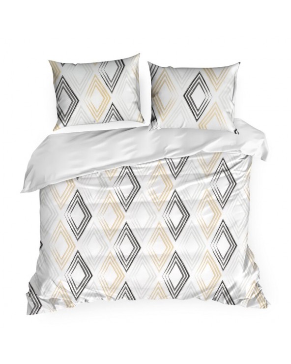 Pościel satyna bawełniana 140x200 + 1x70x80 Spring 35 Eurofirany