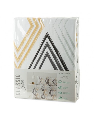 Pościel satyna bawełniana 160x200 + 2x70x80 Spring 35 Eurofirany